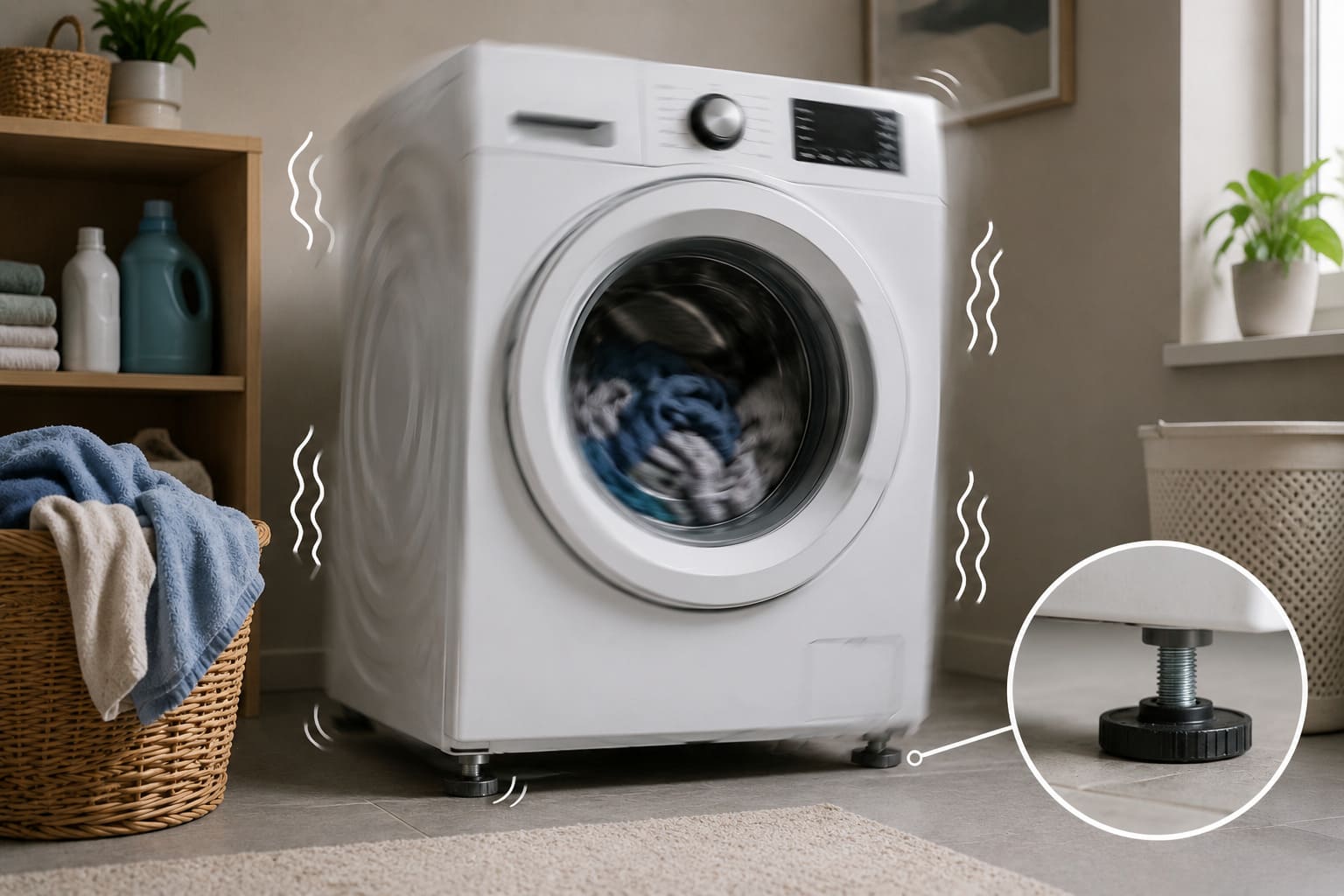 Why Does My Washing Machine Shake and How to Fix It