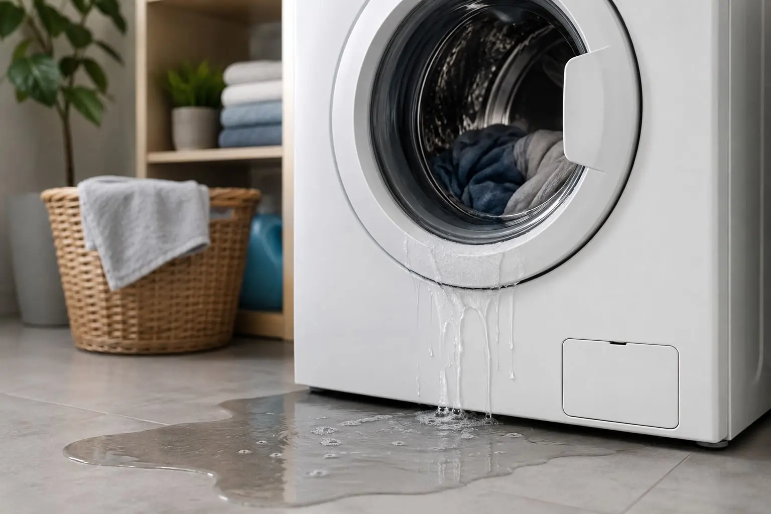 Why is My Washing Machine Leaking Water from the Door?